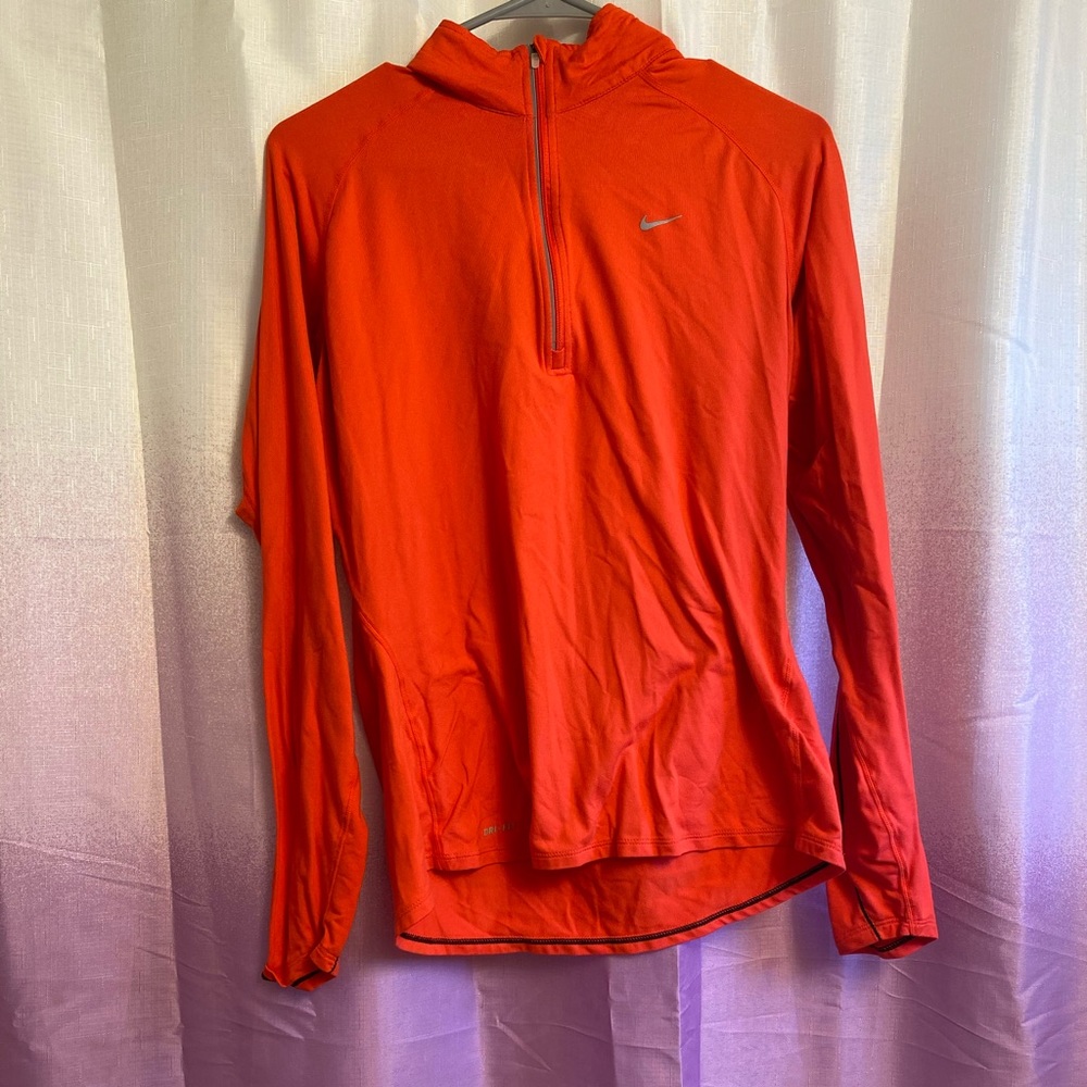Nike half zip pullover shirt